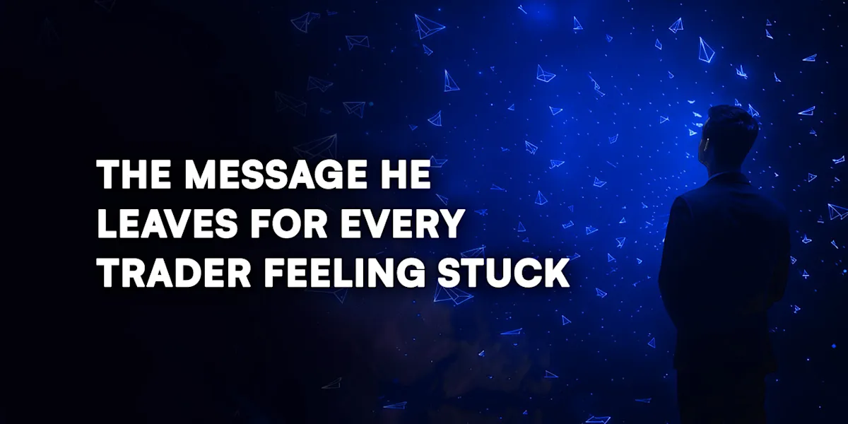 Graph showing the growth potential of a FundingPips funded trading account versus a personal account